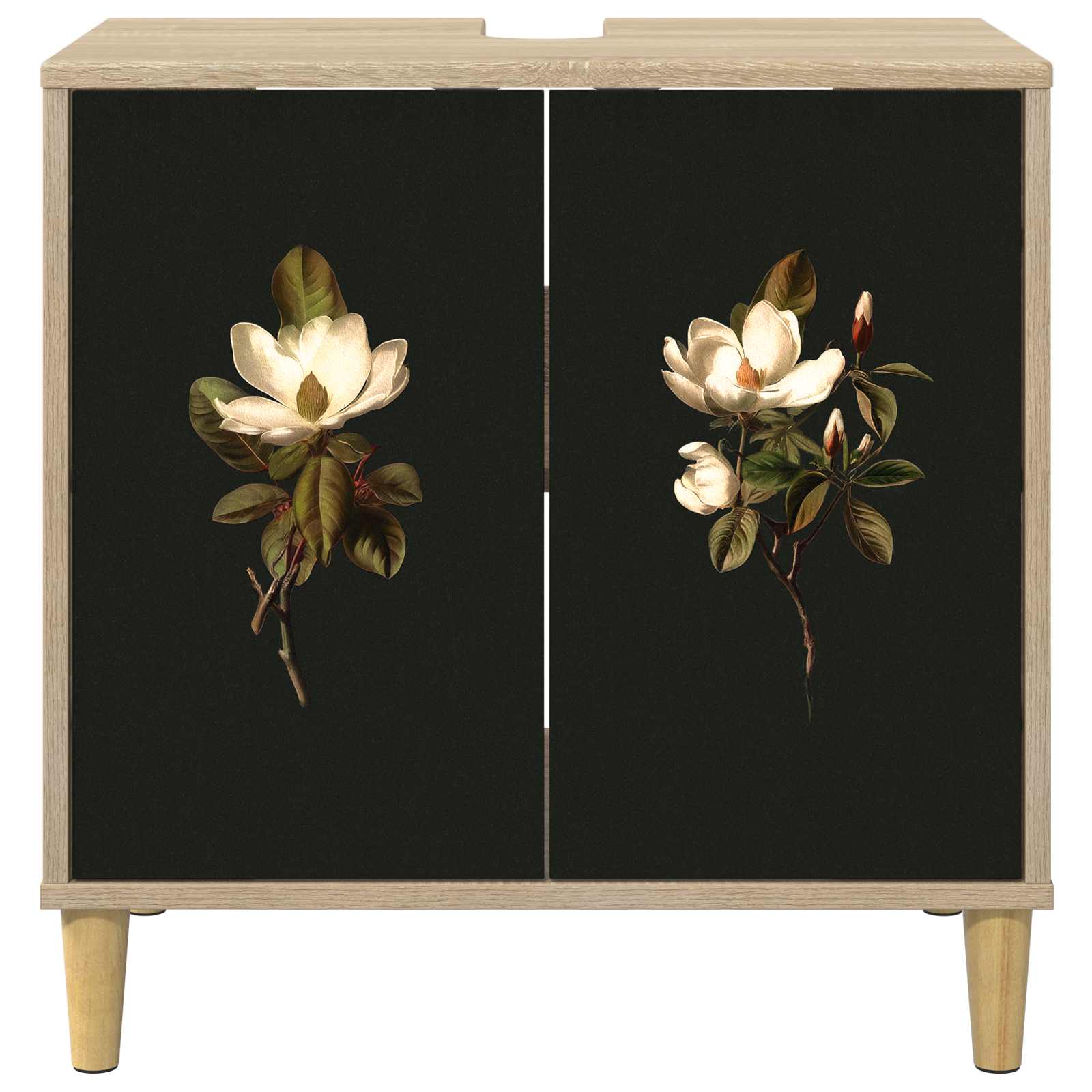 Ντουλάπι Μπάνιου BREMEN Sonoma 60 x 40 x 60 εκ - Pakobazaar