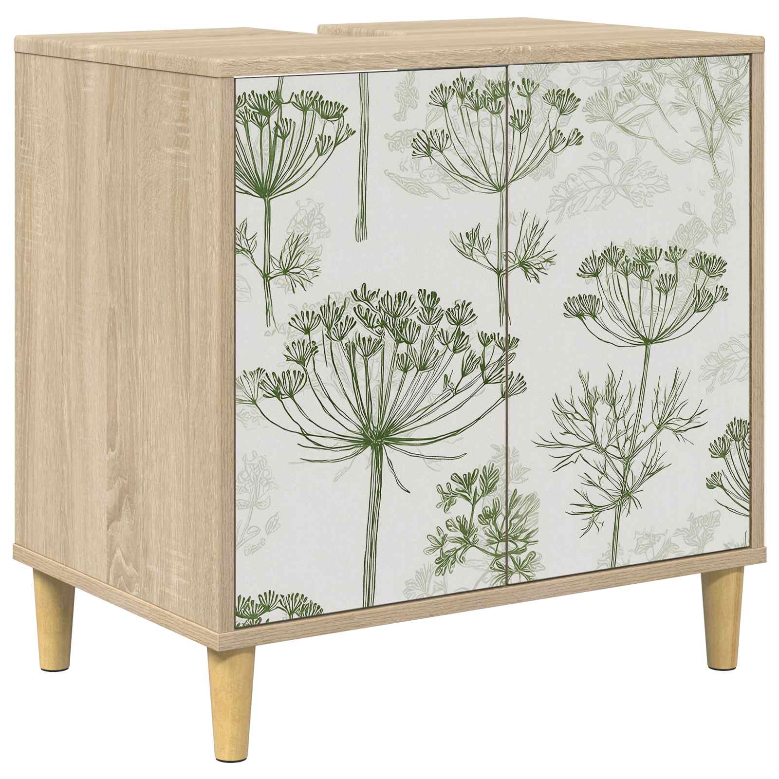 Ντουλάπι Μπάνιου GOTHA Sonoma 60 x 40 x 60 εκ - Pakobazaar