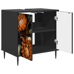 Ντουλάπι Μπάνιου LOCHEM Μαύρη Δρυς 60 x 40 x 61 εκ