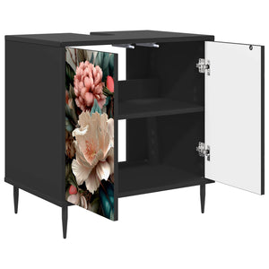 Ντουλάπι Μπάνιου BORNE Μαύρη Δρυς 60 x 40 x 61 εκ - Pakobazaar