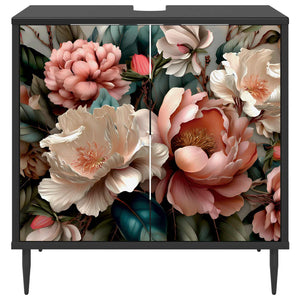 Ντουλάπι Μπάνιου BORNE Μαύρη Δρυς 60 x 40 x 61 εκ - Pakobazaar