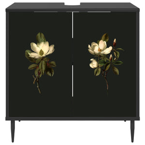 Ντουλάπι Μπάνιου BREMEN Μαύρη Δρυς 60 x 40 x 61 εκ - Pakobazaar
