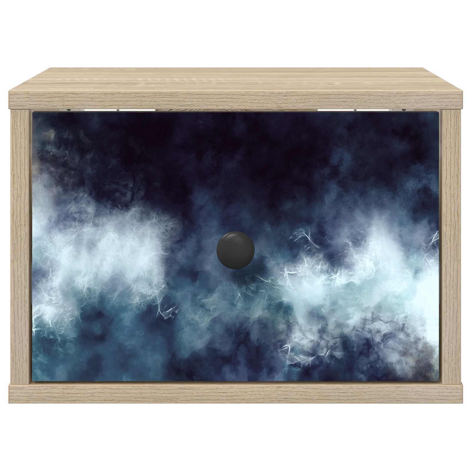 Τοίχου κομοδίνο RAALTE 2 τμχ. Sonoma Δρυς 36 x 33 x 25 εκ. - Pakobazaar