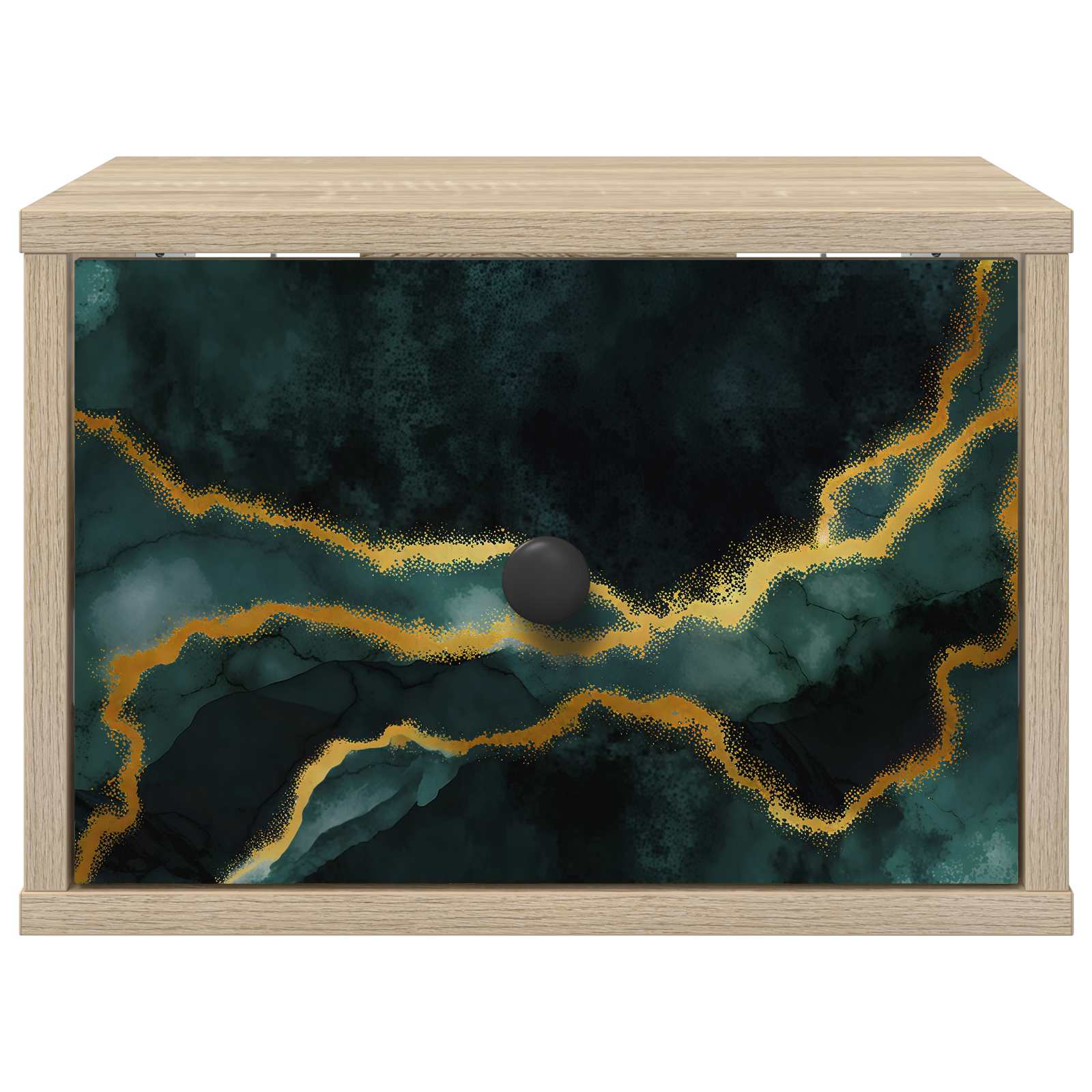Τοίχου κομοδίνο WIJHE 2 τμχ. Sonoma Δρυς 36 x 33 x 25 εκ.