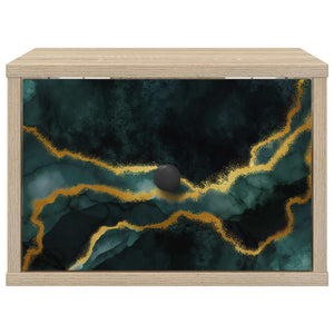 Τοίχου κομοδίνο WIJHE 2 τμχ. Sonoma Δρυς 36 x 33 x 25 εκ.