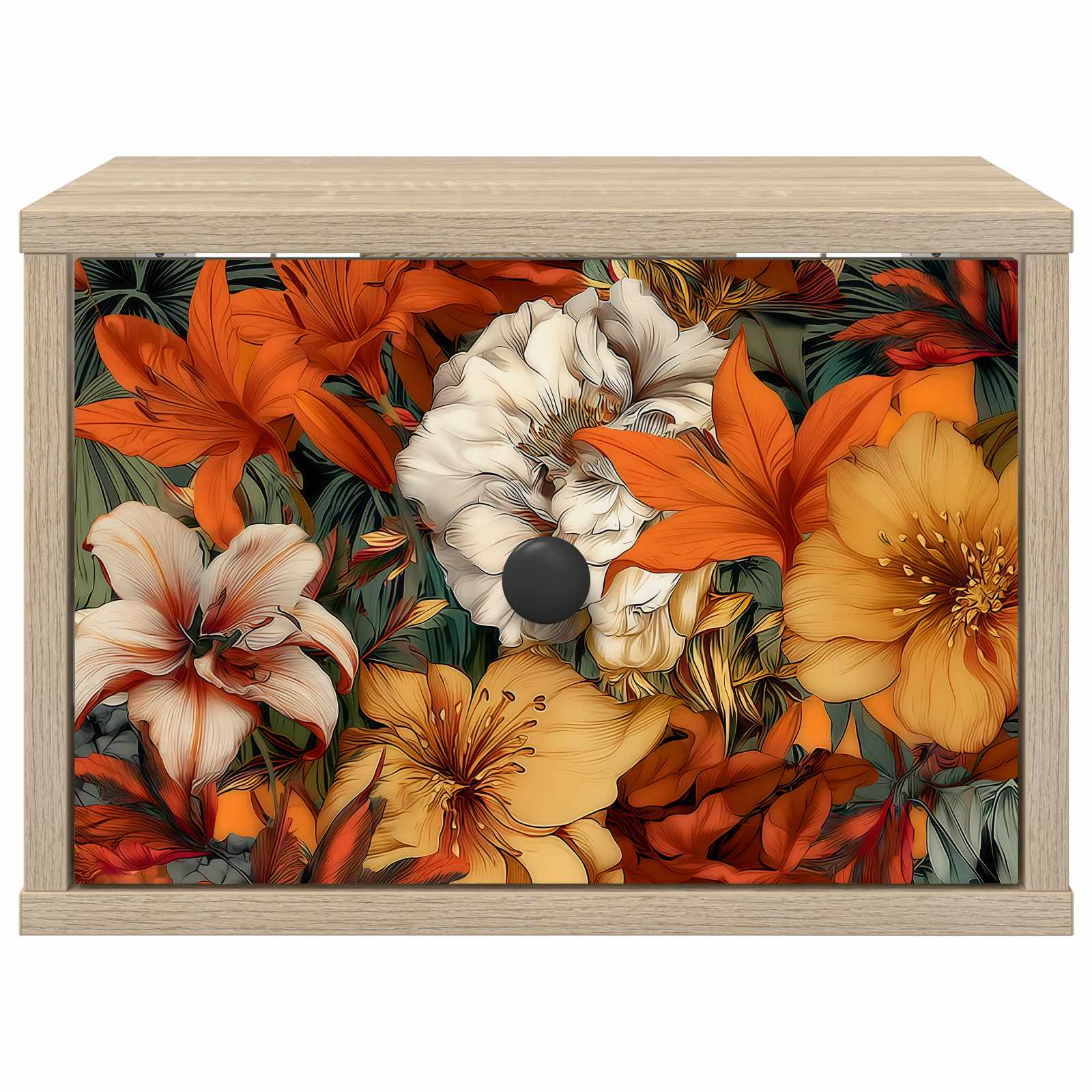 Τοίχου κομοδίνο GENNEP 2 τμχ. Sonoma Δρυς 36 x 33 x 25 εκ. - Pakobazaar
