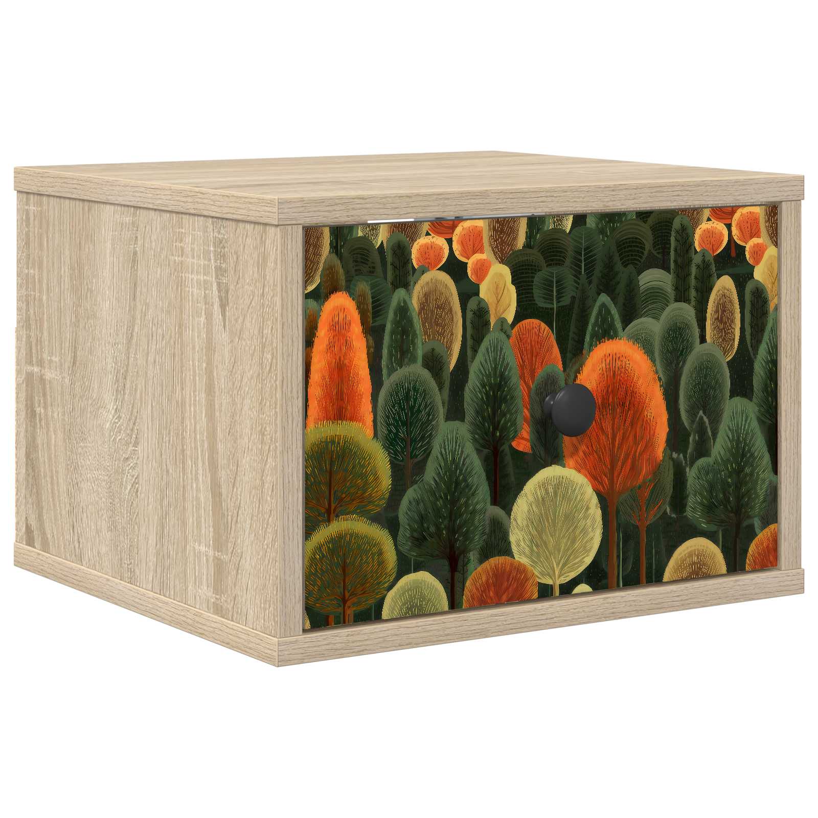 Τοίχου κομοδίνο ZAANDAM Sonoma Δρυς 36 x 33 x 25 εκ.