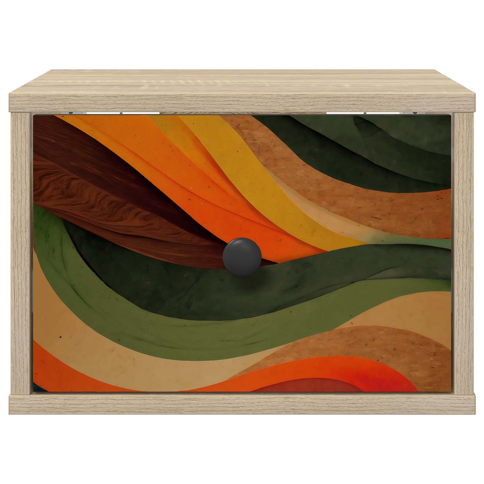 Τοίχου κομοδίνο BONN Sonoma Δρυς 36 x 33 x 25 εκ. - Pakobazaar