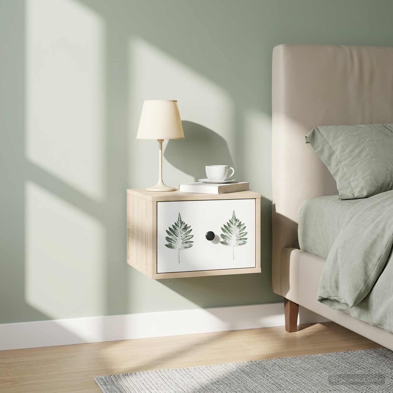 Τοίχου κομοδίνο HANAU Sonoma Δρυς 36 x 33 x 25 εκ. - Pakobazaar