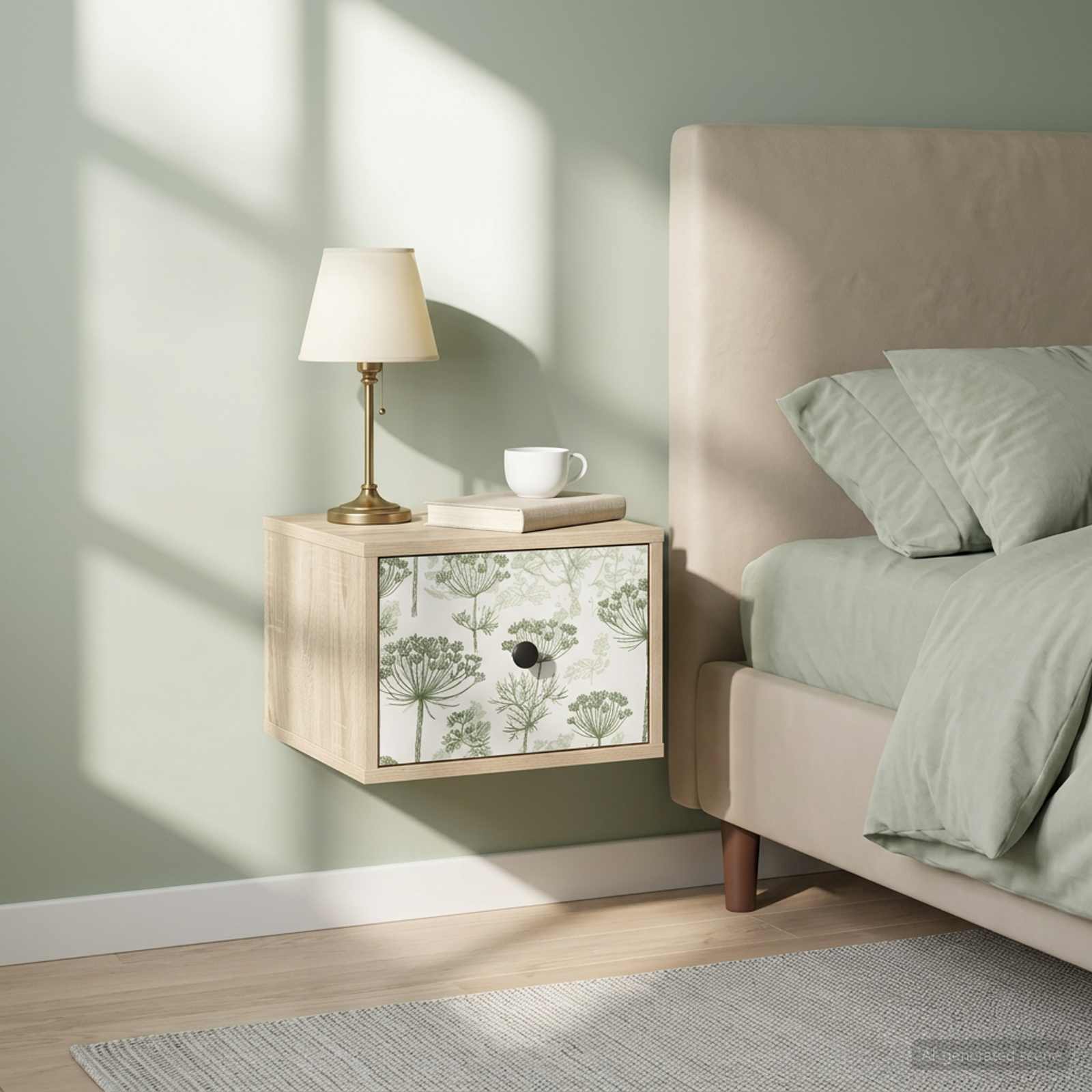 Τοίχου κομοδίνο GOTHA Sonoma Δρυς 36 x 33 x 25 εκ. - Pakobazaar
