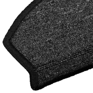 Αυτοκόλλητα Ματ Σκαλοπατιών 15 pcs Ανθρακί 80 x 24,5 x 3,5 εκ. - Pakobazaar