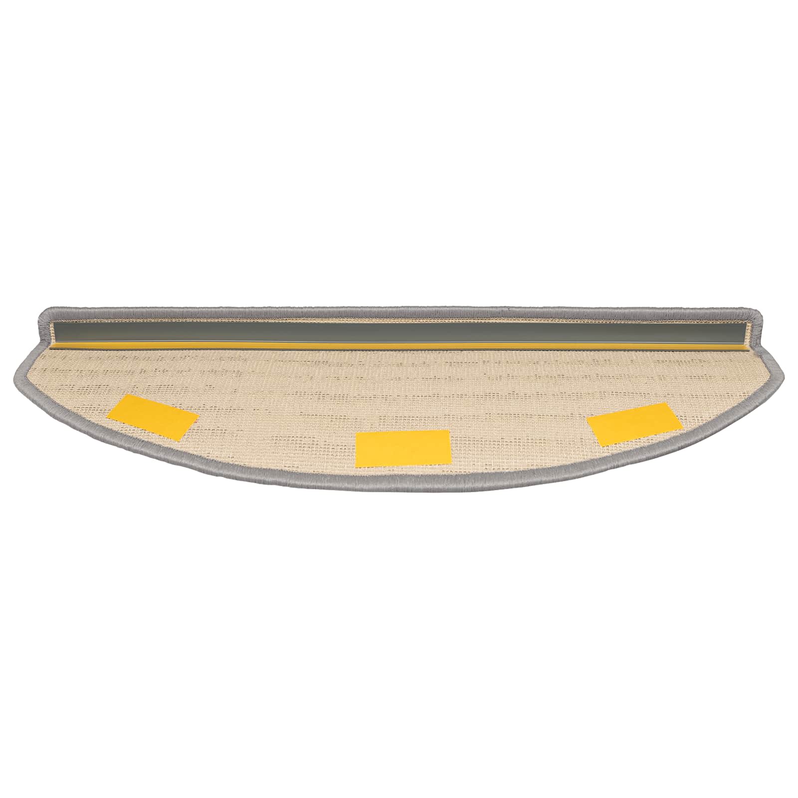 Αυτοκόλλητα Ματ Σκαλοπατιών 15 pcs Γκρι 80 x 24,5 x 3,5 εκ. - Pakobazaar