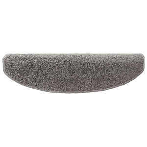 Αυτοκόλλητα Ματ Σκαλοπατιών 15 pcs Γκρι 80 x 24,5 x 3,5 εκ. - Pakobazaar