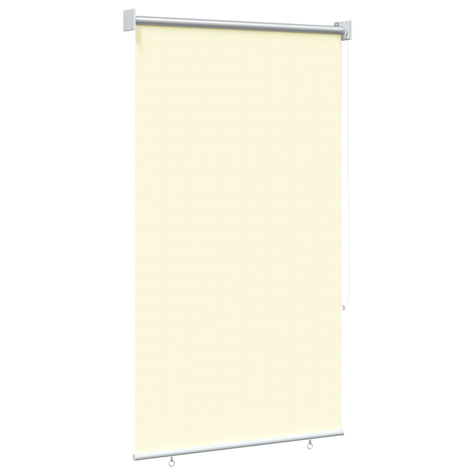 Ρολό Κουρτίνα UV Προστασία Κρεμ 80 x 140 cm Πολυεστέρας - Pakobazaar