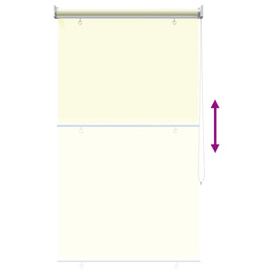 Ρολό Κουρτίνα UV Προστασία Κρεμ 60 x 230 cm Πολυεστέρας - Pakobazaar