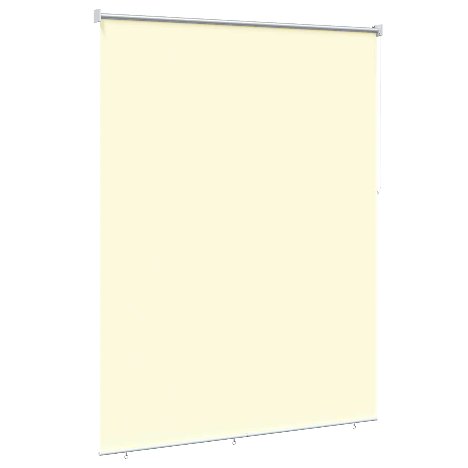 Ρολό Κουρτίνα UV Προστασία Κρεμ 180 x 230 cm Πολυεστέρας - Pakobazaar