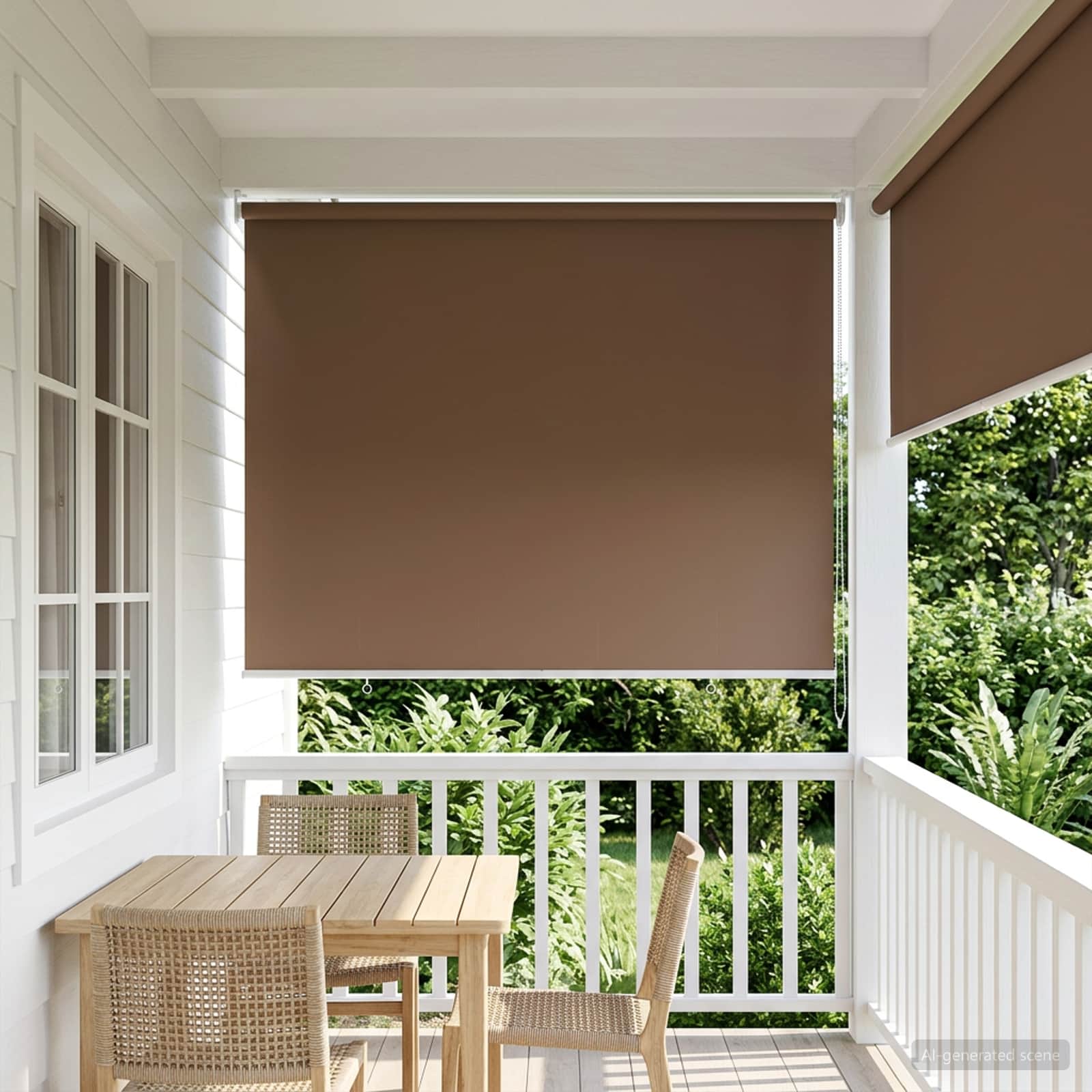 Ρολό Κουρτίνα UV Προστασία Taupe 145 x 230 εκ Πολυεστέρας - Pakobazaar