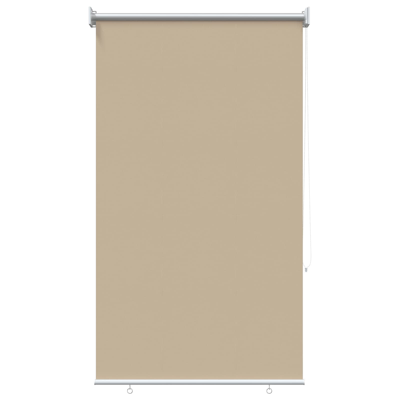 Ρολό Κουρτίνα UV Προστασία Μπεζ 60 x 140 cm Πολυεστέρας - Pakobazaar