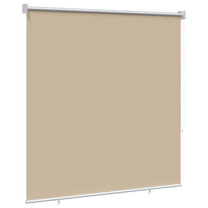 Ρολό Κουρτίνα UV Προστασία Μπεζ 140 x 140 cm Πολυεστέρας - Pakobazaar