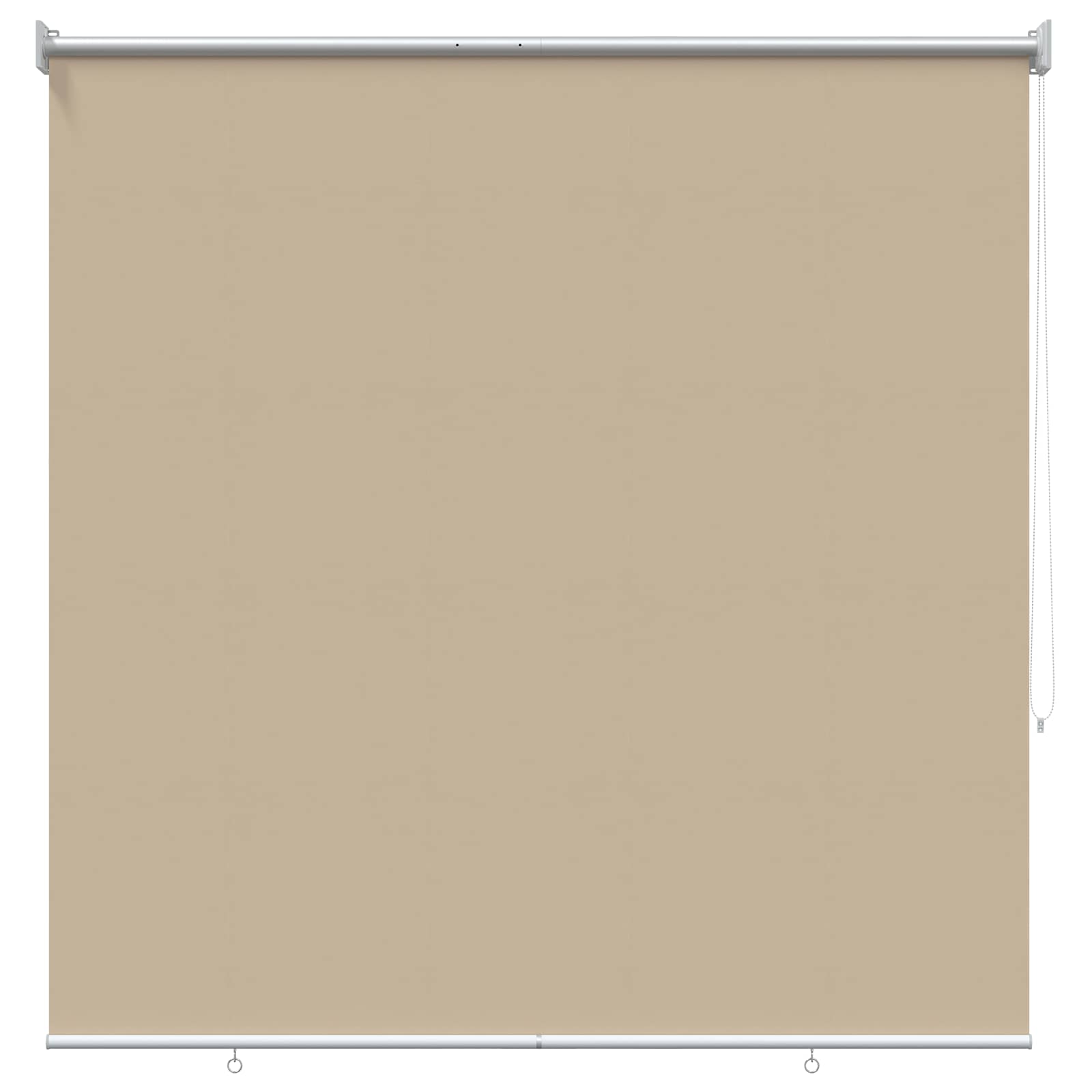 Ρολό Κουρτίνα UV Προστασία Μπεζ 140 x 140 cm Πολυεστέρας - Pakobazaar