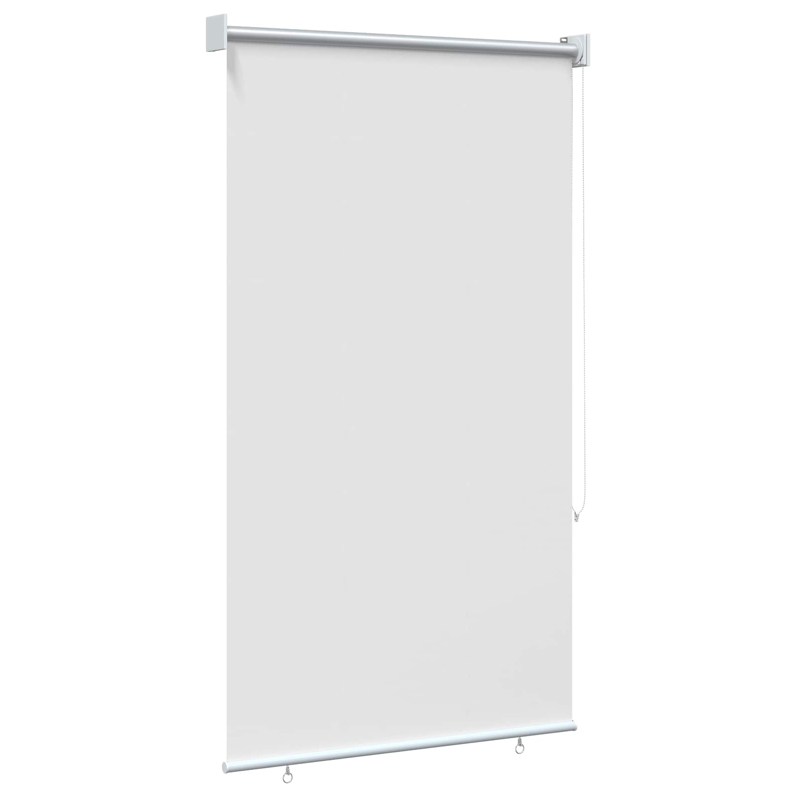 Ρολό Κουρτίνα UV Προστασία Λευκό 100 x 140 cm Πολυεστέρας - Pakobazaar