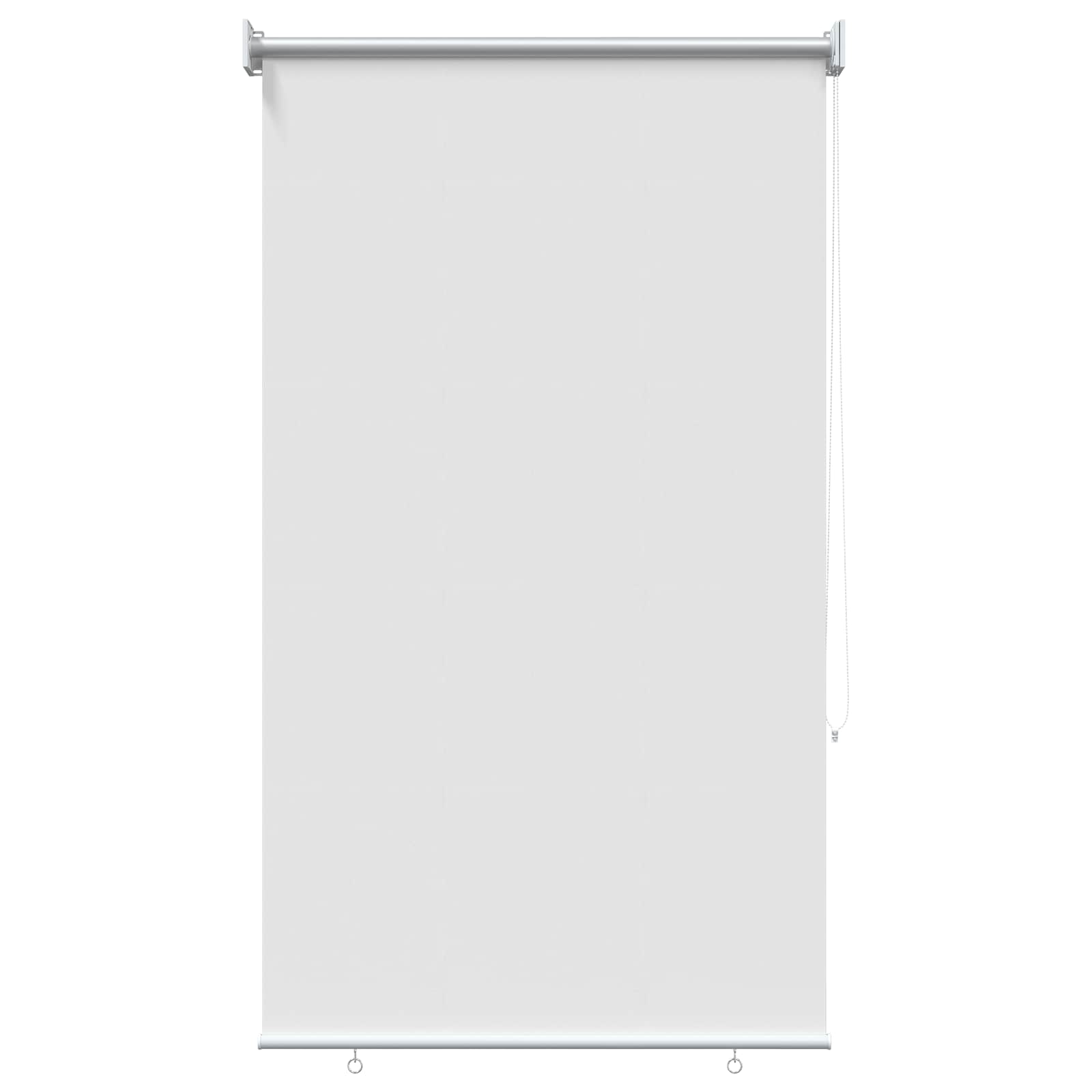 Ρολό Κουρτίνα UV Προστασία Λευκό 100 x 140 cm Πολυεστέρας - Pakobazaar