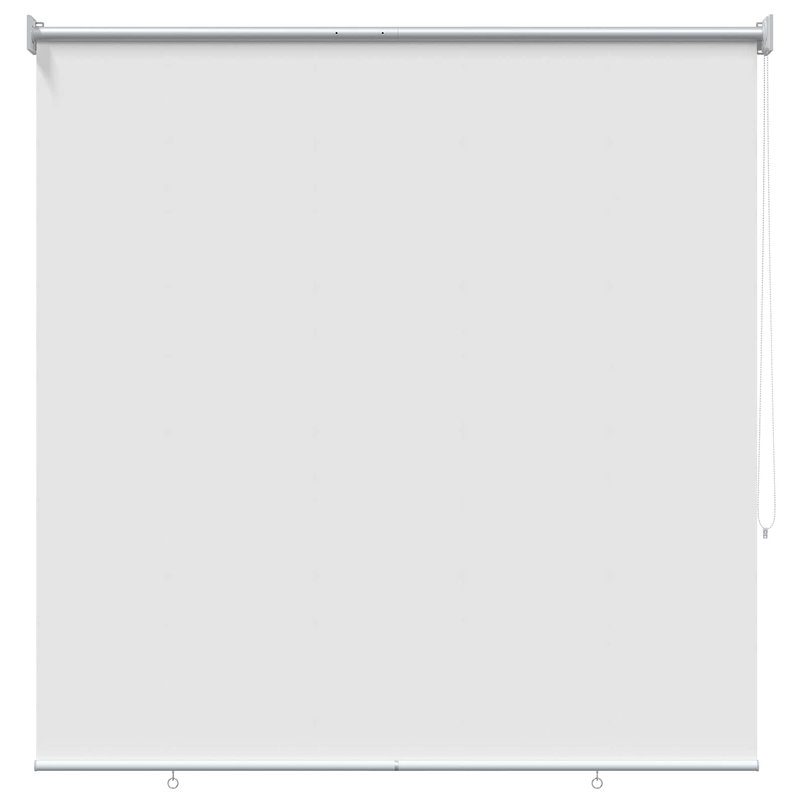 Ρολό Κουρτίνα UV Προστασία Λευκό 100 x 230 cm Πολυεστέρας - Pakobazaar
