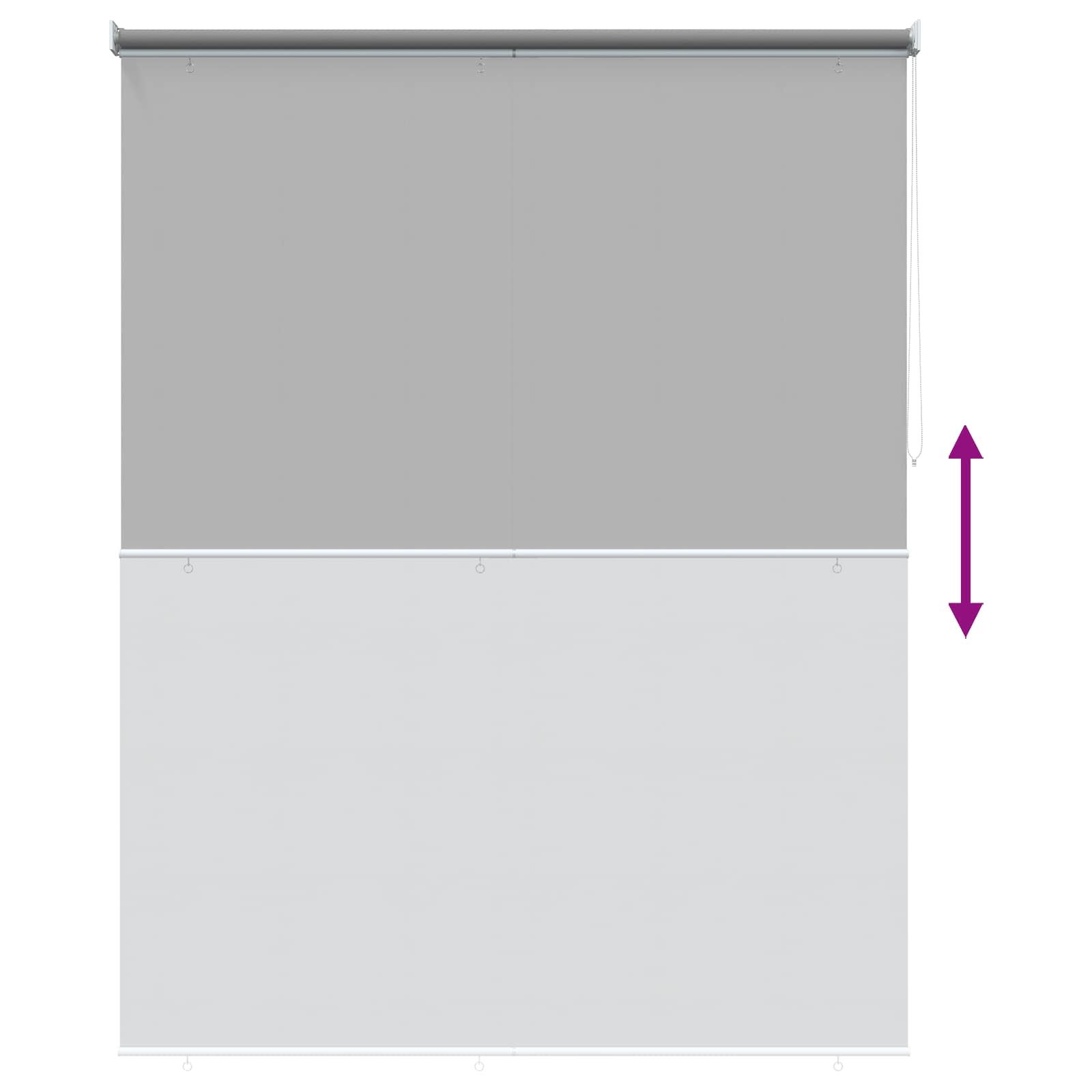 Ρολό Κουρτίνα UV Προστασία Ανοιχτό γκρι 160 x 230 cm - Pakobazaar