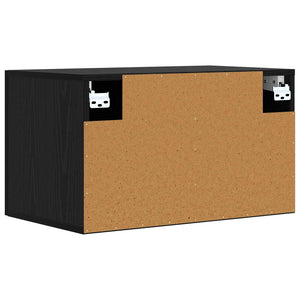 Ντουλάπα Τοίχου Μαύρη δρυς 60 x 36,5 x 35 cm Επεξεργασμένο Ξύλο - Pakobazaar