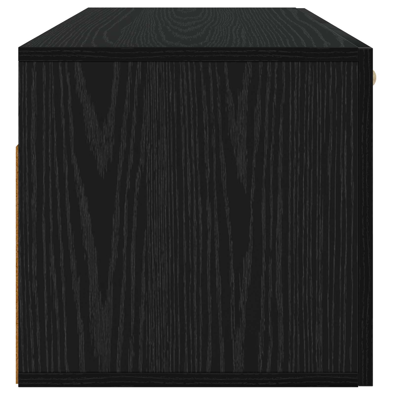 Ντουλάπα Τοίχου Μαύρη δρυς 60 x 36,5 x 35 cm Επεξεργασμένο Ξύλο - Pakobazaar