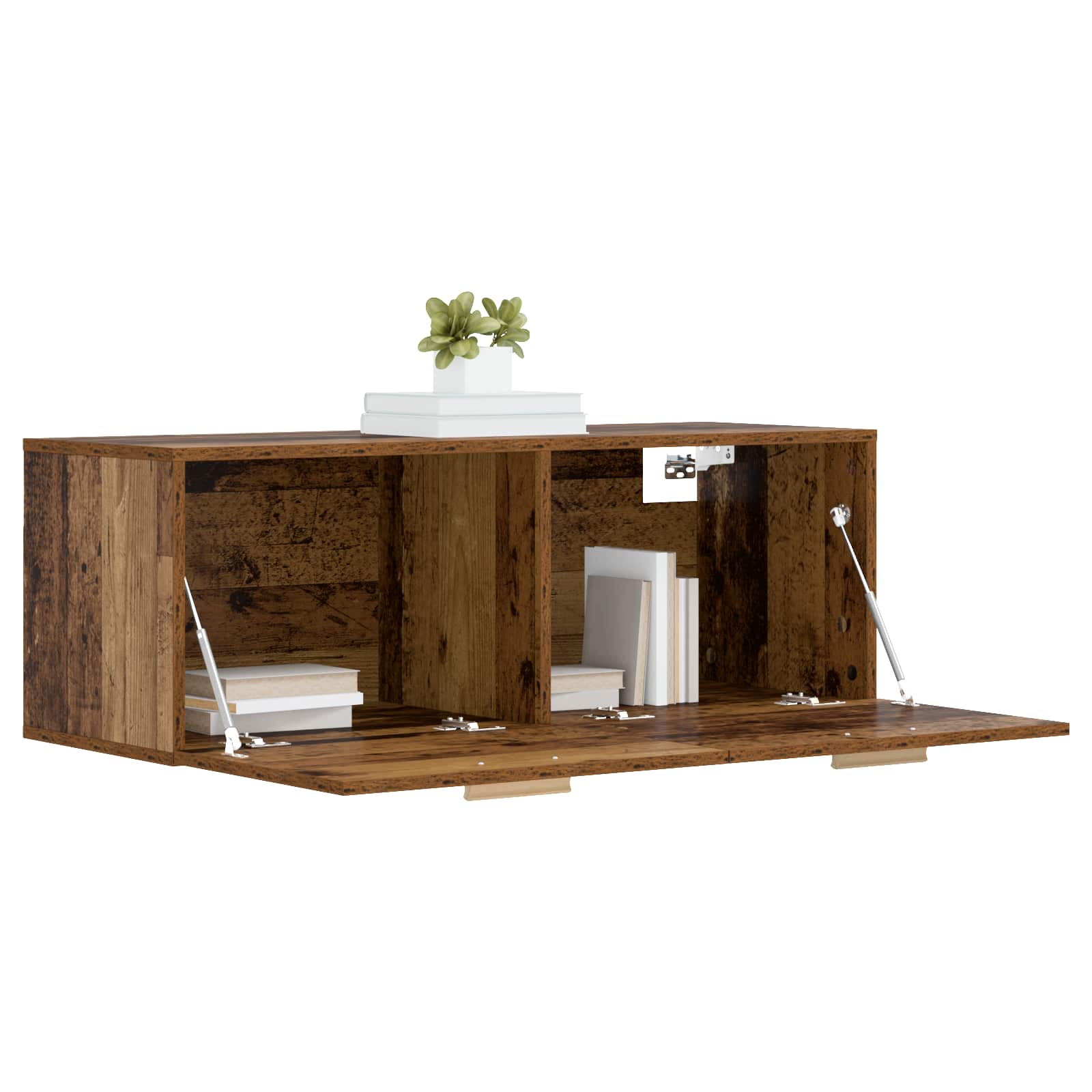 Ντουλάπα Τοίχου Παλαιωμένο ξύλο 100 x 36,5 x 35 cm - Pakobazaar