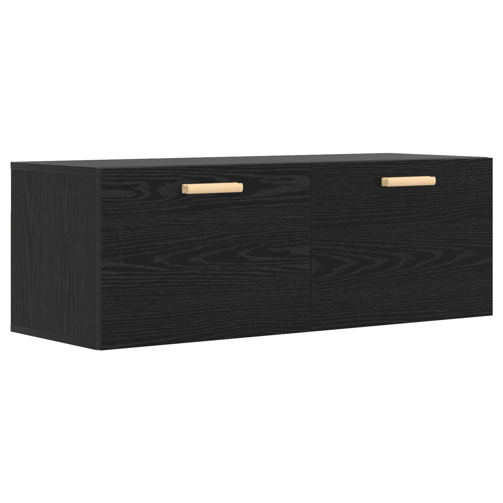 Ντουλάπα Τοίχου Μαύρη δρυς 100 x 36,5 x 35 cm - Pakobazaar