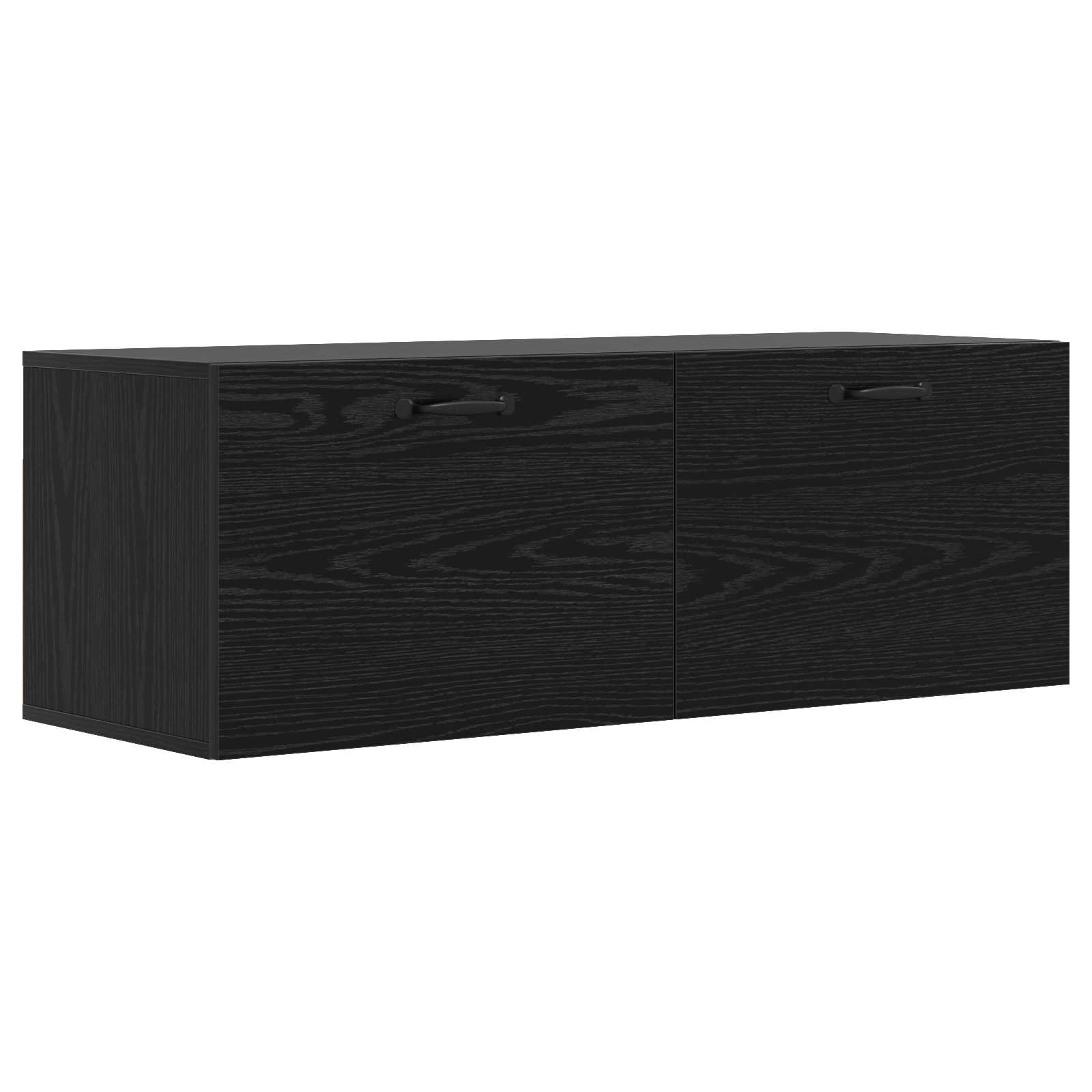 Ντουλάπα Τοίχου Μαύρη δρυς 100 x 36,5 x 35 cm - Pakobazaar