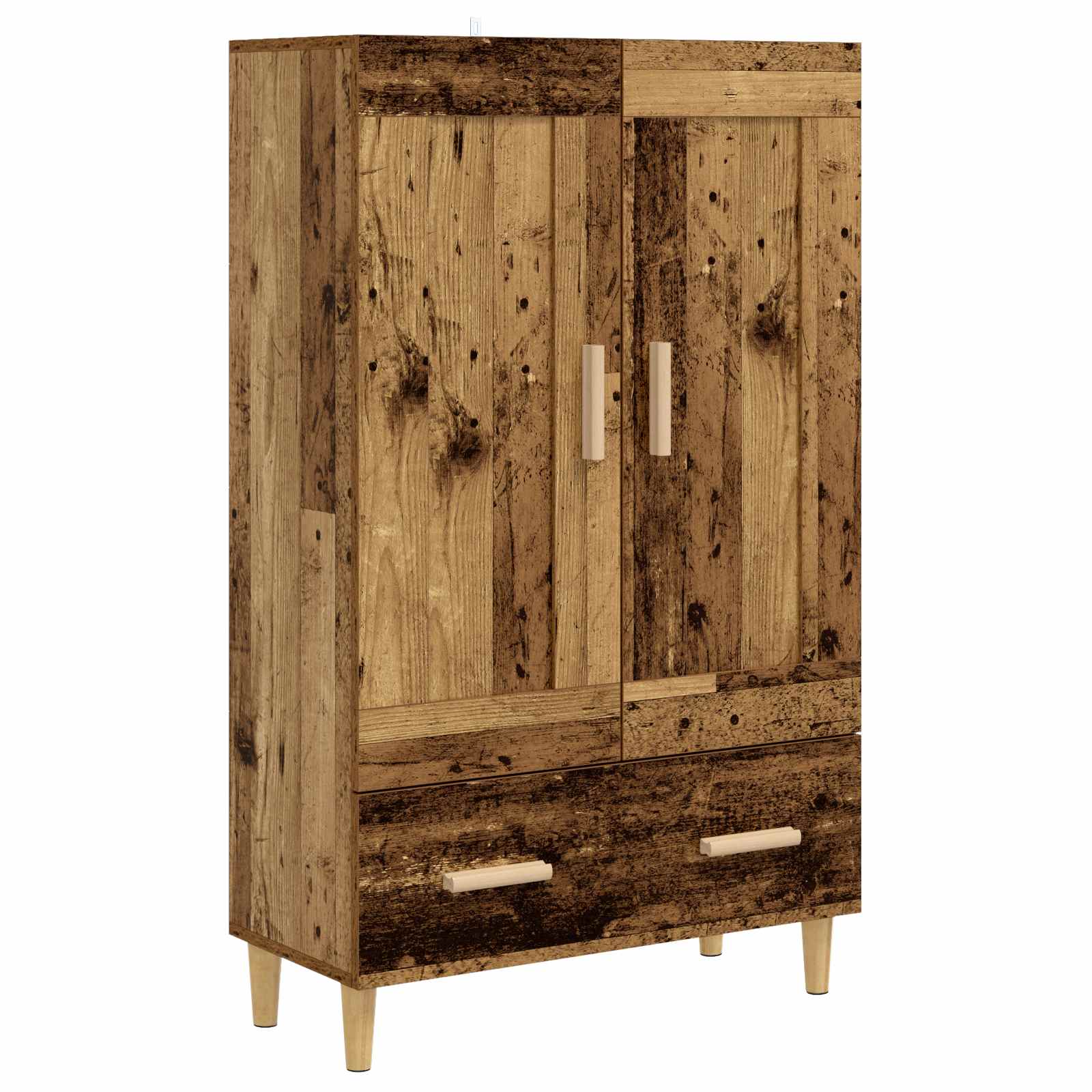Highboard Παλαιωμένο ξύλο 70 x 31 x 115 εκ Επεξεργασμένο Ξύλο