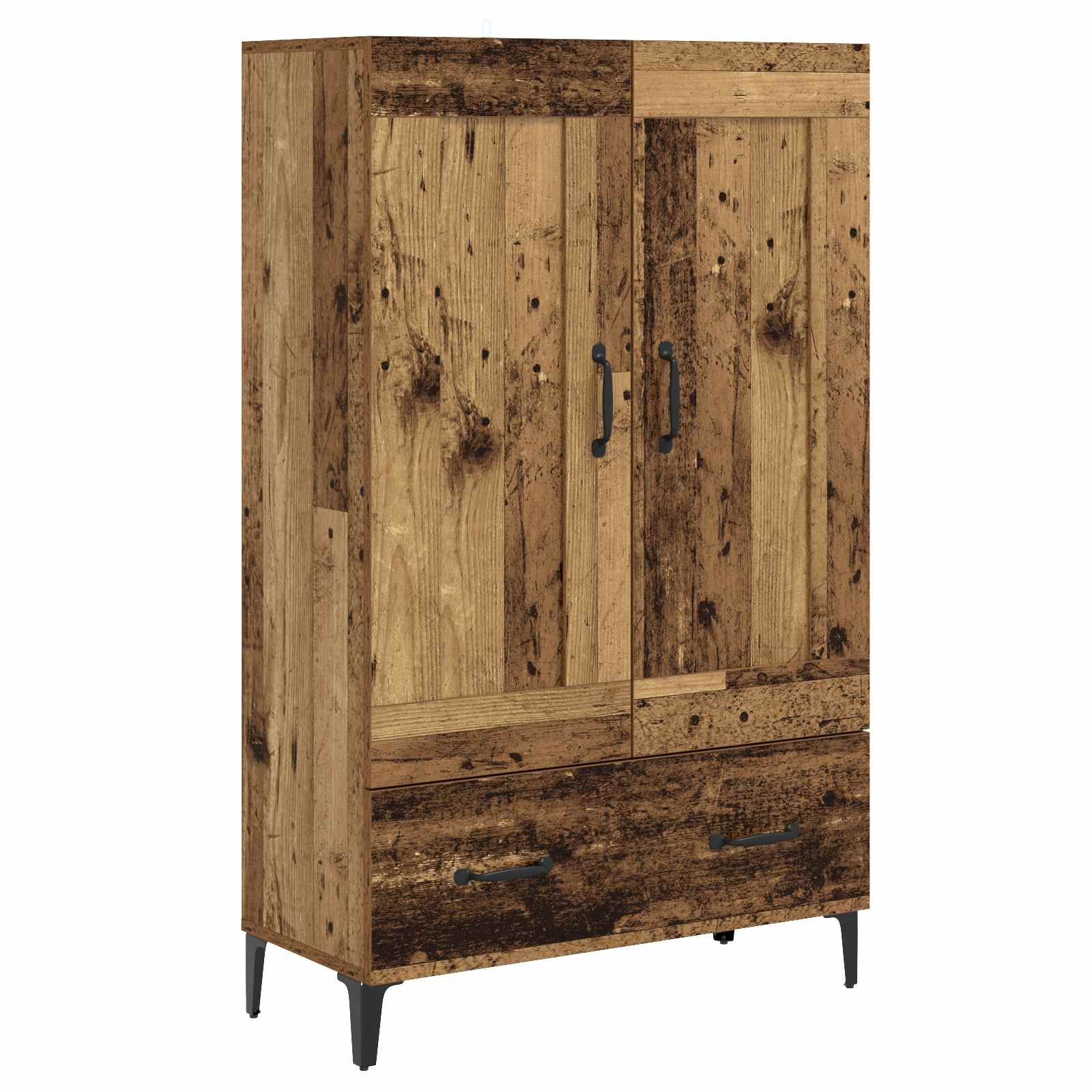 Highboard Παλαιωμένο ξύλο 70 x 31 x 115 εκ Επεξεργασμένο Ξύλο - Pakobazaar