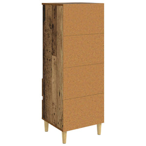 Highboard Παλαιωμένο ξύλο 40 x 36 x 110 εκ. Επεξεργασμένο Ξύλο - Pakobazaar