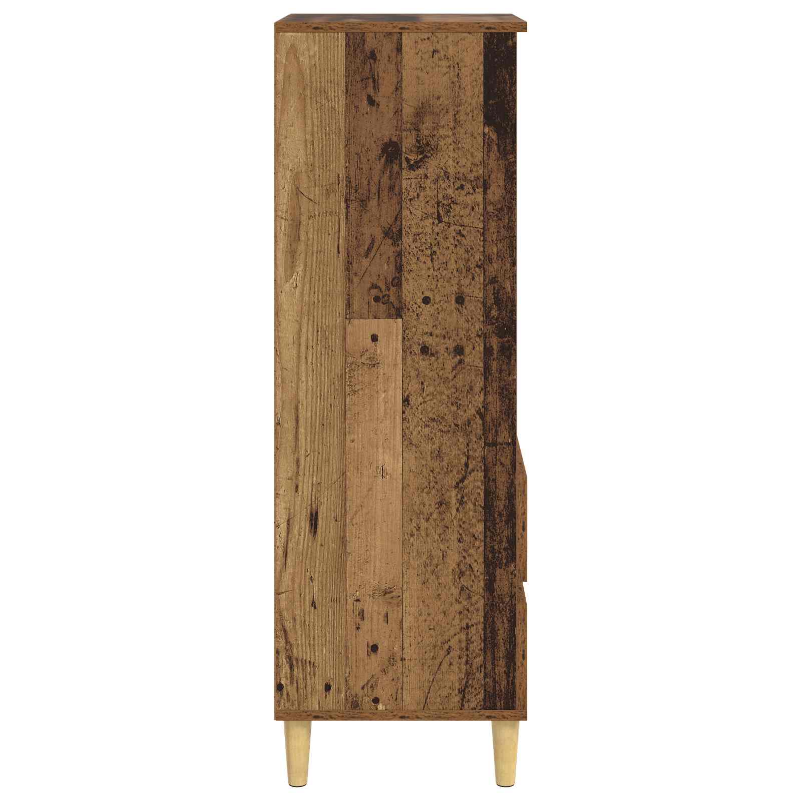 Highboard Παλαιωμένο ξύλο 40 x 36 x 110 εκ. Επεξεργασμένο Ξύλο