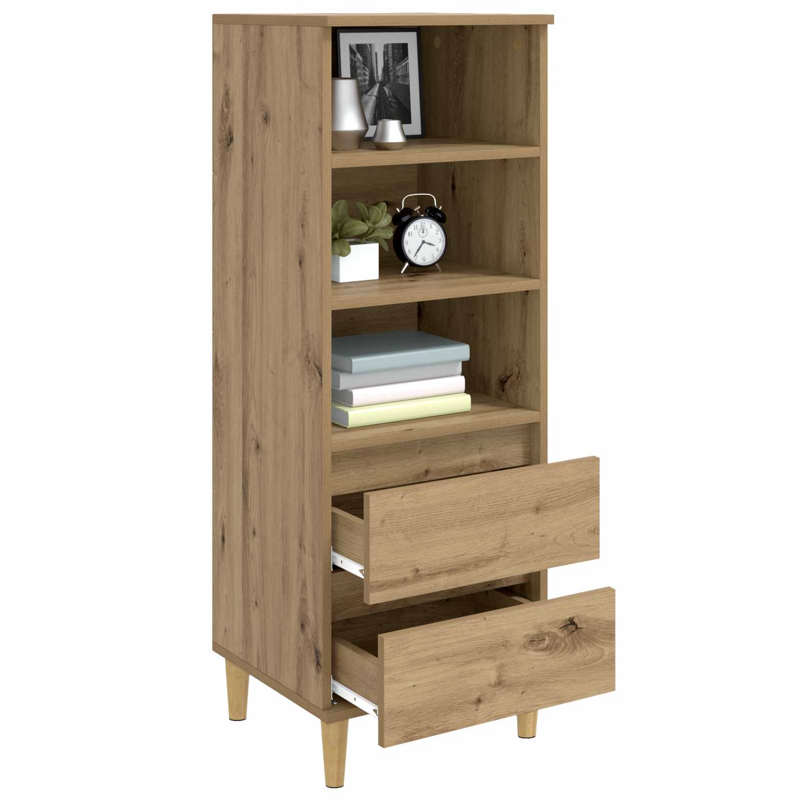 Highboard Artisan Δρυς 40 x 36 x 110 εκ. Επεξεργασμένο Ξύλο