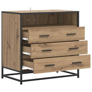 Ντουλάπι με Συρτάρια 3-Συρτάρι Artisan δρυς 70 x 41 x 70 εκ - Pakobazaar