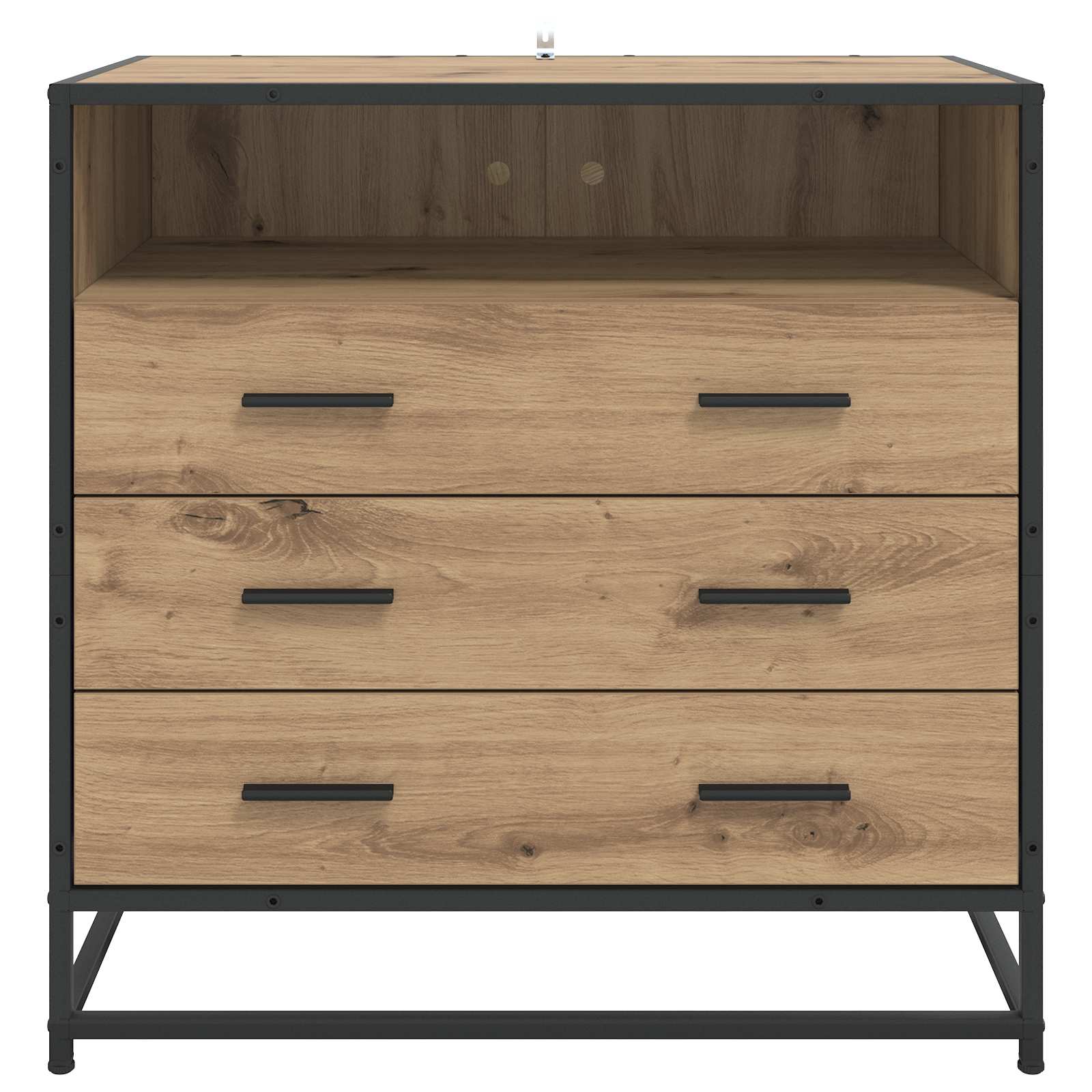 Ντουλάπι με Συρτάρια 3-Συρτάρι Artisan δρυς 70 x 41 x 70 εκ - Pakobazaar