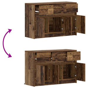 Ντουλάπι TV 91 x 34 x 61 εκ. Παλαιωμένο ξύλο Επεξεργασμένο Ξύλο - Pakobazaar