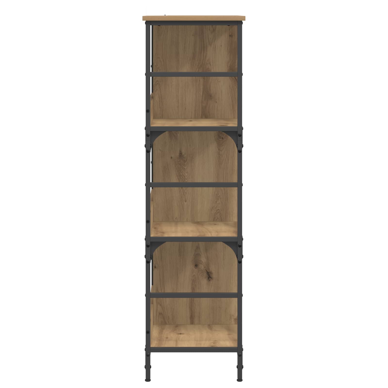 Ράφι Βιβλίων 4 επιπέδων 78,5 x 33 x 117,5 εκ. μέταλλο PB