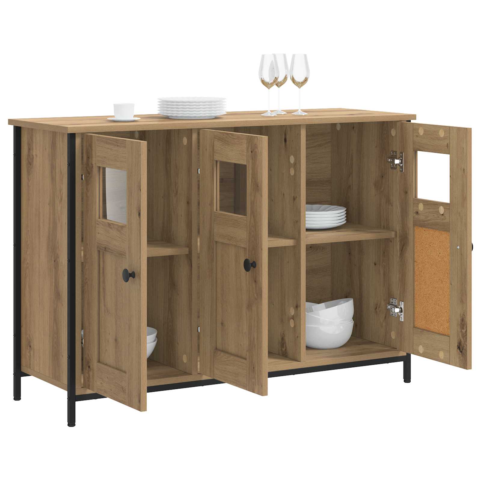 Πλαϊνό γραφείο Artisan Δρυς 100 x 35 x 70 εκ.