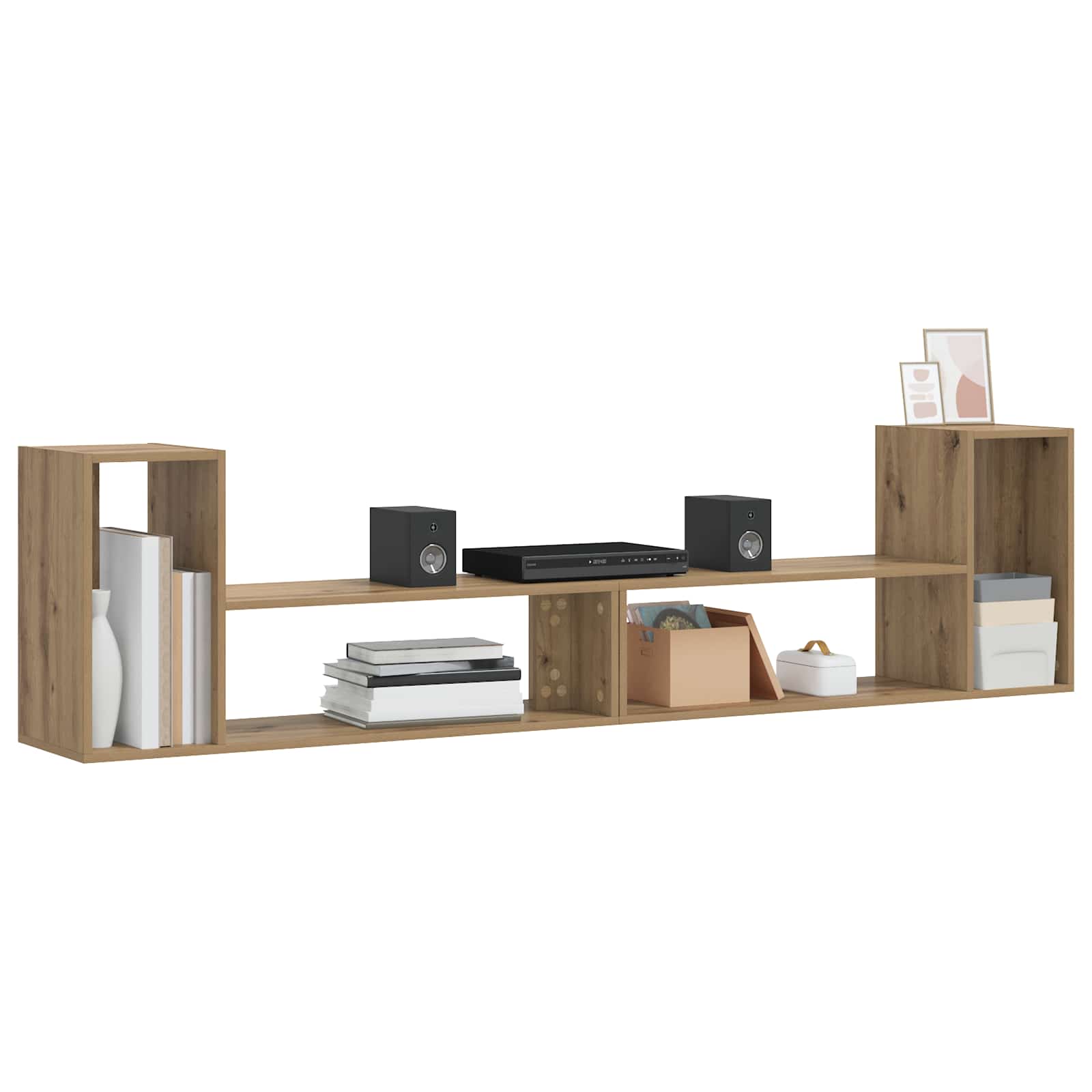 Ντουλάπι TV 100 x 30 x 50 cm Artisan Δρυς Επεξεργασμένο Ξύλο - Pakobazaar