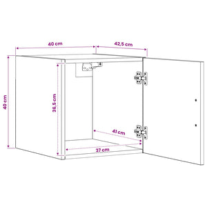 Ντουλάπα Τοίχου Artisan δρυς 40 x 42,5 x 40 εκ PB - Pakobazaar