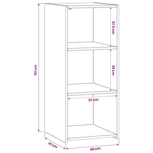 Πλαϊνό γραφείο Artisan Δρυς 40 x 41 x 93 εκ Επεξεργασμένο Ξύλο - Pakobazaar