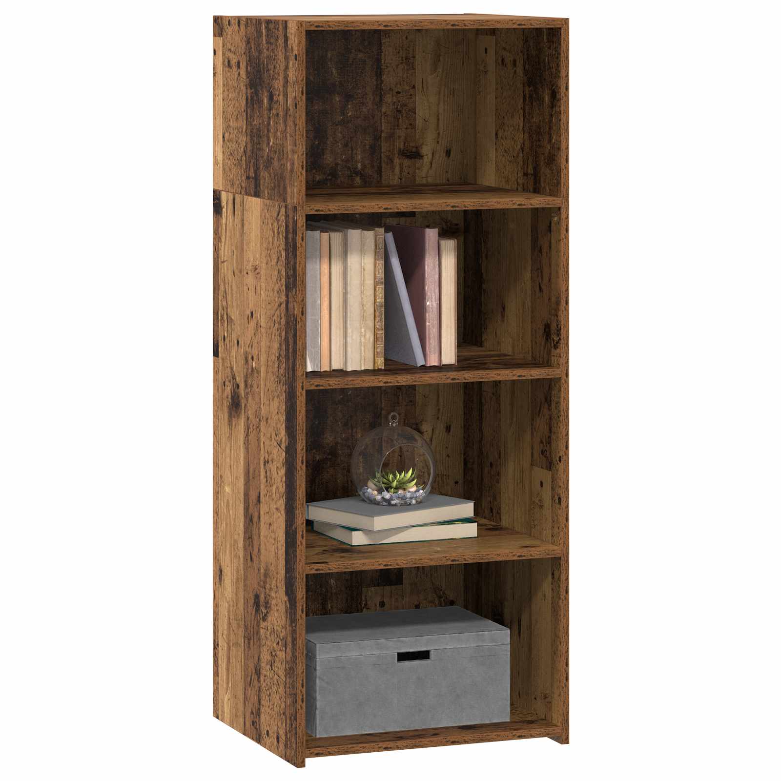 Highboard Παλαιωμένο ξύλο 50 x 41 x 124 εκ. Επεξεργασμένο Ξύλο - Pakobazaar