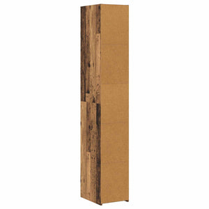 Highboard Παλαιωμένο ξύλο 30 x 41 x 185 εκ. Επεξεργασμένο Ξύλο - Pakobazaar