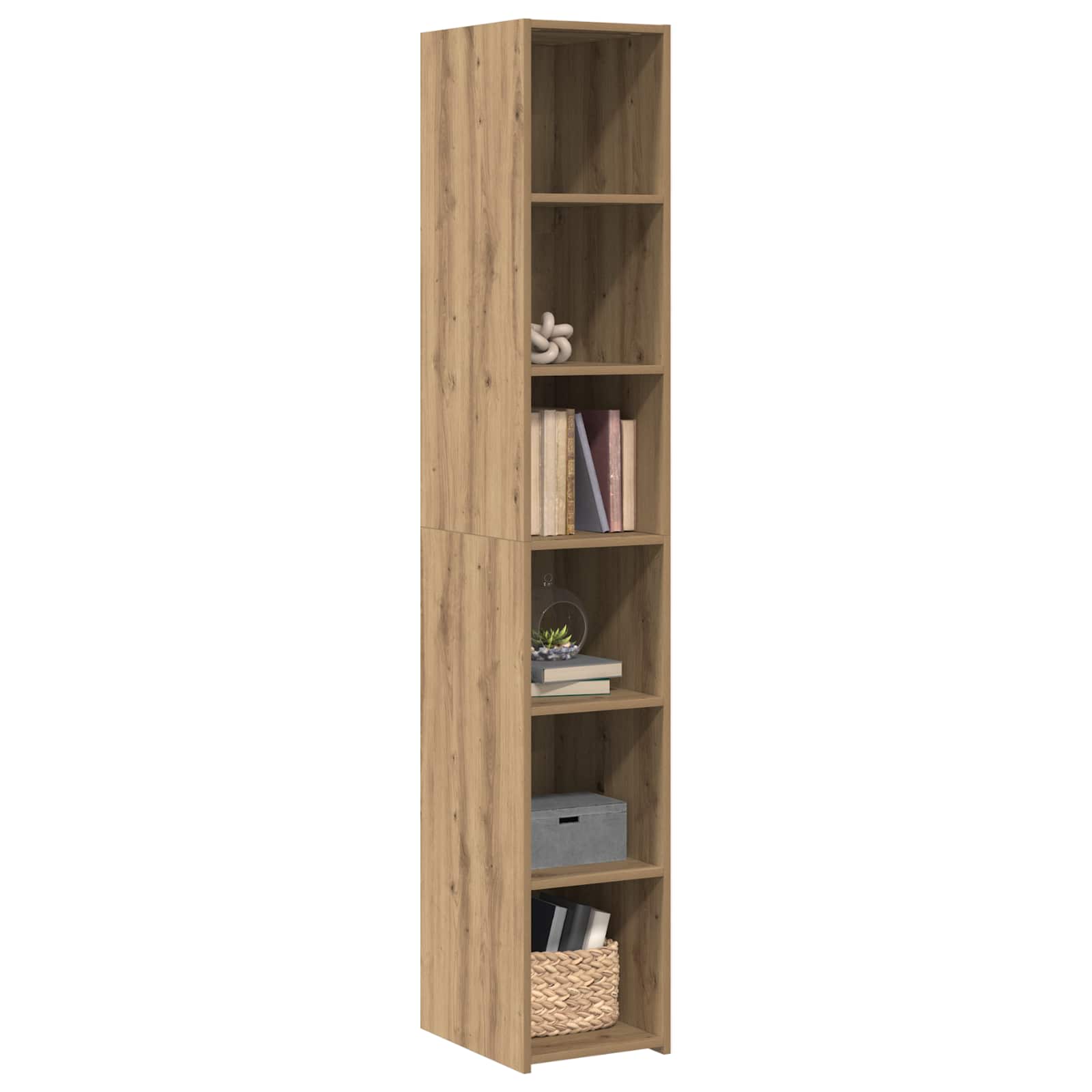 Highboard Artisan Δρυς 30 x 41 x 185 εκ. Επεξεργασμένο Ξύλο - Pakobazaar