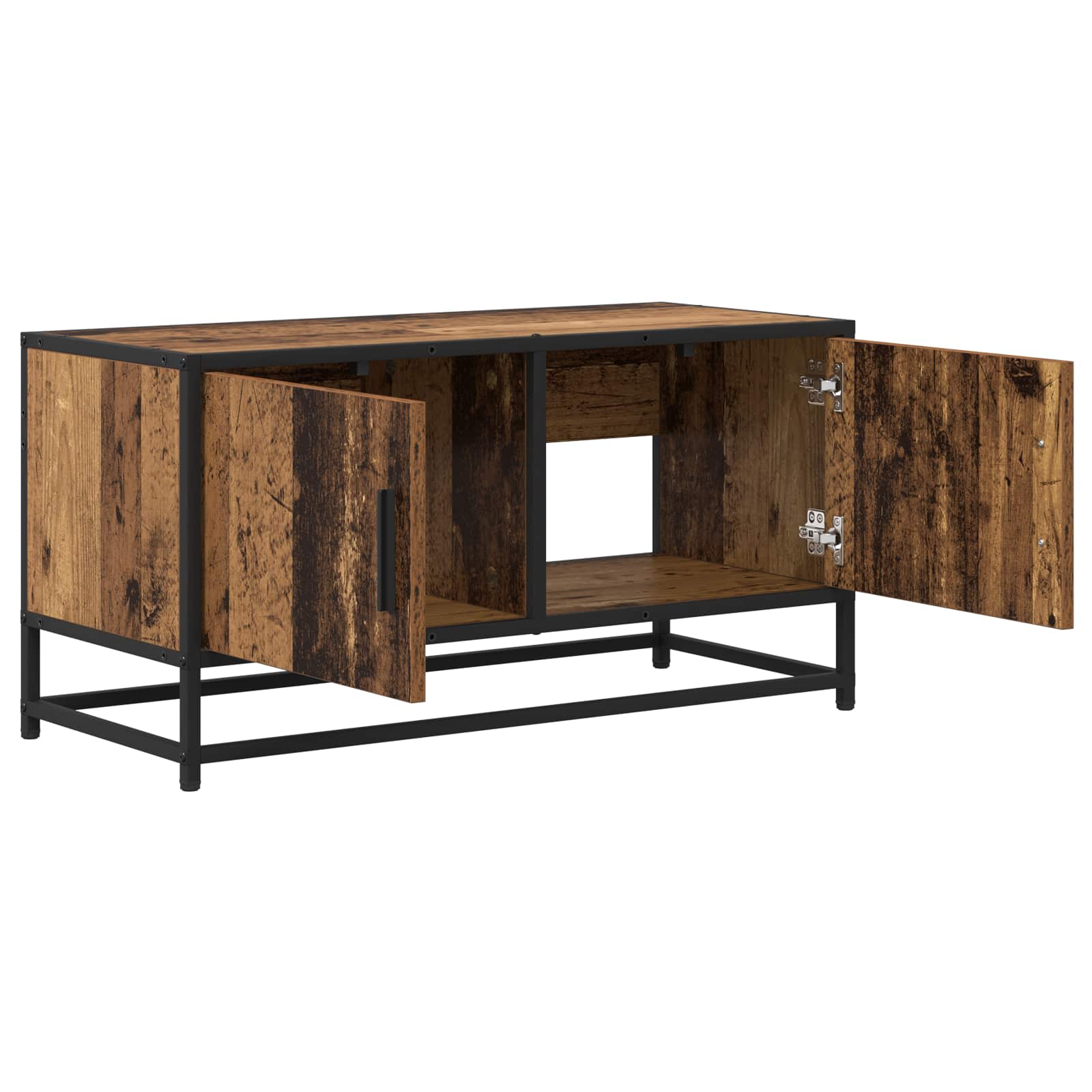 Ντουλάπι TV 80 x 34,5 x 40 εκ Παλαιωμένο ξύλο - Pakobazaar